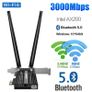 COMFAST 3000Mbps Dual Band WiFi6 + Bluetooth 5.0 Desktop Internal PCIe 2x6dBi Wireless Network Card (Brand New/Warranty) Image 2