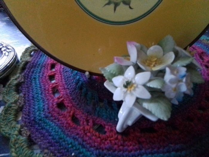 Royal Doulton China Posy Wheelbarrow