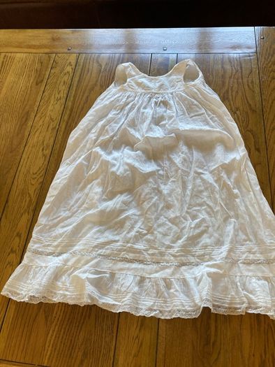 Antique French christening gown