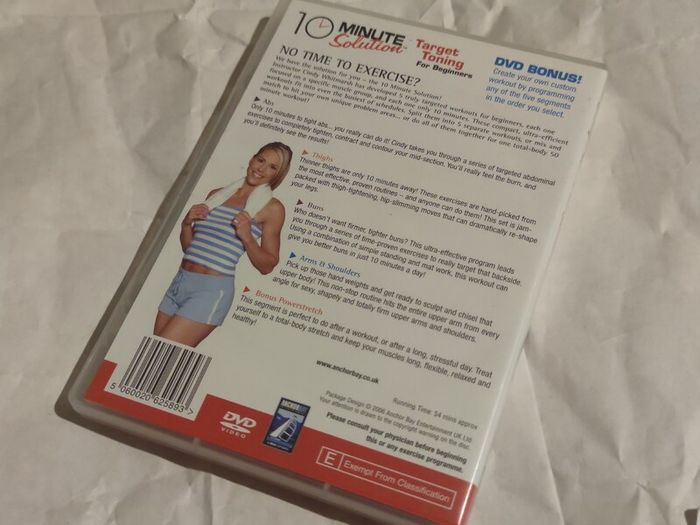 10 Minute Target Toning Dvd