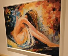Pallette Knife Oil Painting