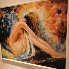 Pallette Knife Oil Painting