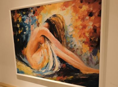 Pallette Knife Oil Painting