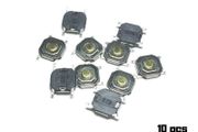 Micro Switch 5.1x5.1mm Car Key Fob Button SMD 10pcs