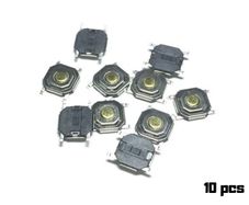 Micro Switch 5.1x5.1mm Car Key Fob Button SMD 10pcs