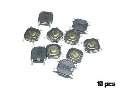 Micro Switch 5.1x5.1mm Car Key Fob Button SMD 10pcs