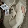 Clarks women's medium backpack leather beige grey new Image 10