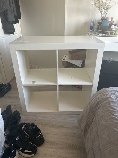 ikea kallax 4 unit storage