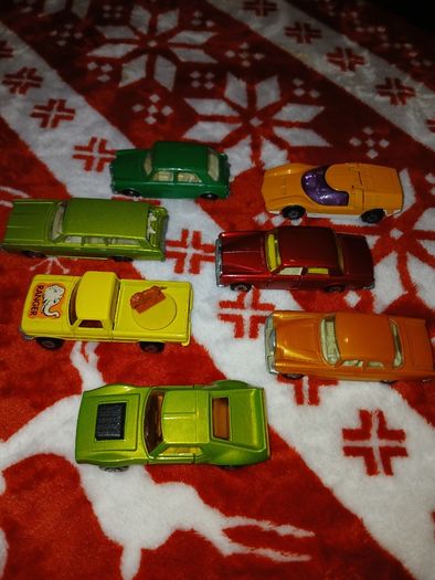 Matchbox Series + Superfast Lot X 7, Mercedes, Mg, Amx, Mazda, Mercury, Rolls-royce