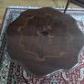 Small antique lamp table Image 2