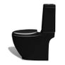 Black Ceramic Toilet & Bidet Set Image 10