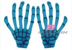 Women fashion skeleton hand bone claw punk hairpin zombie horror hair clip