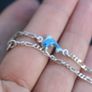 Blue Dolphins children's Silver 925 Bracelet L-6,3" 2,4g Image 4