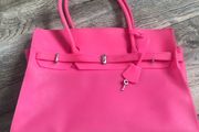 Hermes style handbag