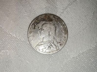 British Half Crown 1889 (.925 Silver)