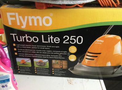 Turbo  lite 250 lawnmore for cutting grass at home  only one time use selling because moving home