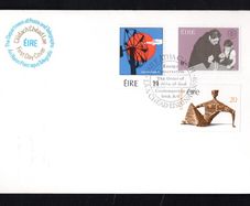 1979 Ireland Anniversaries: Arrival of St John of God. Energy Conservation. Irish Art Commemorative Stamp Post and Telegraph (P&T) First Day Cover (FDC)