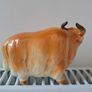 Porcelain cow or yak figurine Image 6