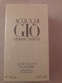 ACQUA DI GIO GIORGIO ARMANI Eau de Toilette Pour Homme Vaporisateur Natural Spray 100ml