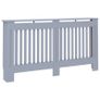Radiator Cover Anthracite 152x19x81 cm MDF Image 2