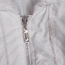 Alexo Vintage White Belted Longline Ruffle Hem Puffer Coat 10-12UK/40EU Image 7