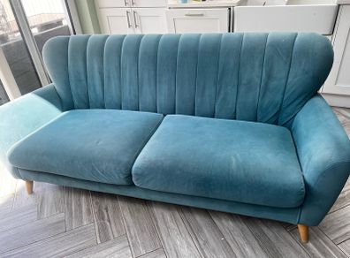 3 Seater Sofa  Teal