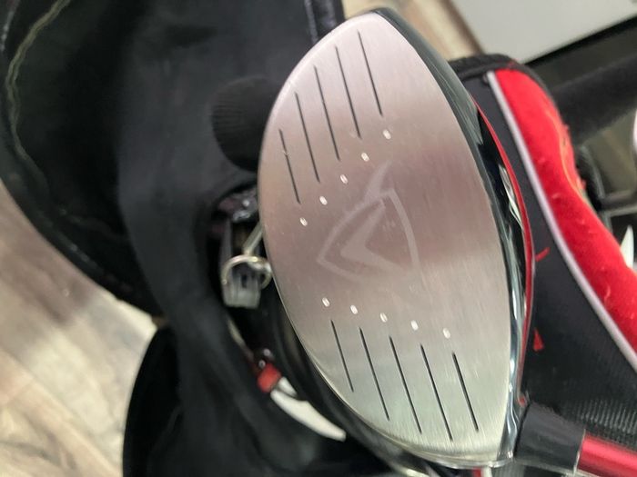 golf bag and clubs