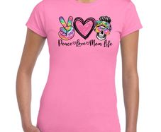 Woman T-Shirt Mom Life Style