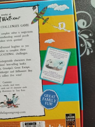David Walliams Mega-Tastic Challenges Game