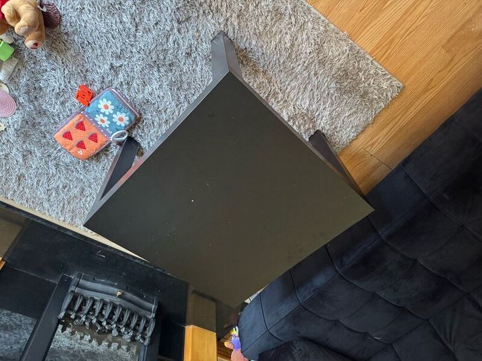 Black Saloon Table  Carpet Optional