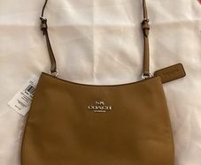 Brand new Coach Penelope bag in tan leather