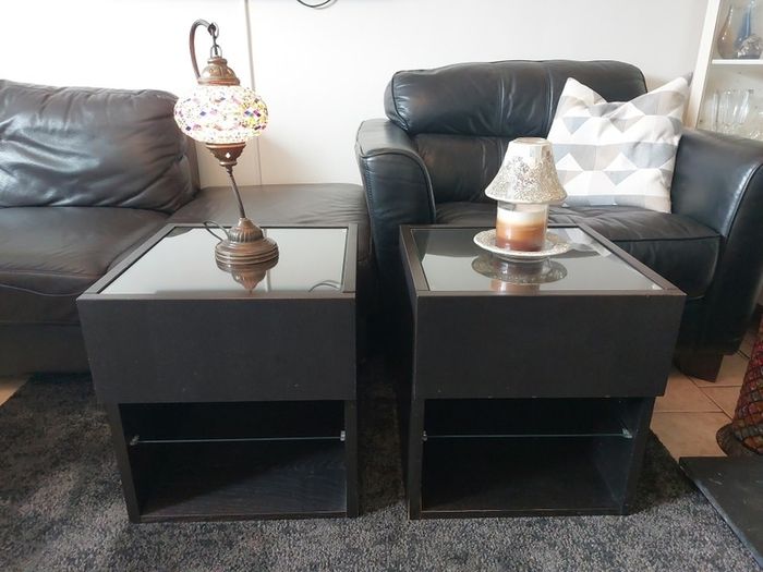 pair of side tables