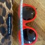 Genuine Dolce and Gabbana Red Leopard Print Sunglasses Image 8