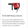 Hilti te55 drill/breaker  6kg Image 9