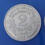 FRANCE WORLD WAR  2 set of 12  Aluminium Coins Image 3