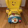 Fisher Price kids chair laugh & learn + steering wheel and controls Image 2