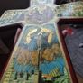 Unique Find Vintage Large Holy Trinity Cross. Religious. Image 6