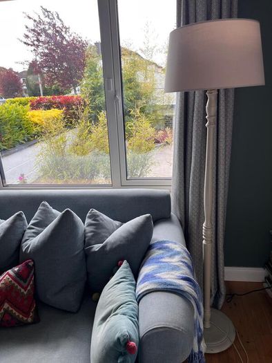 off-white floor lamp