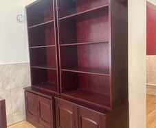 Premium Mahogany Display Cabinets & Glass Units