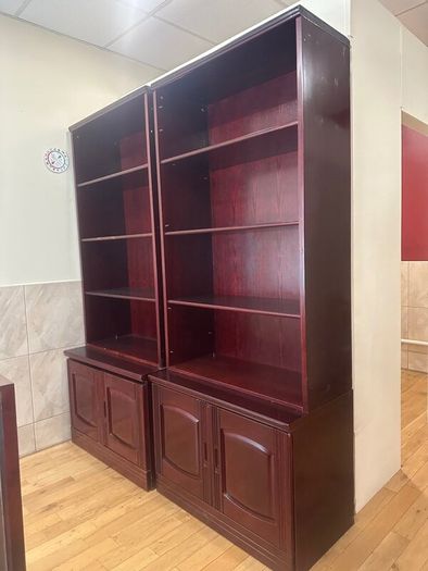 Premium Mahogany Display Cabinets & Glass Units