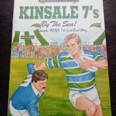 1993 Kinsale Rugby 7s programme (postage included)