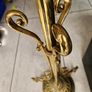 Victorian standard telescopic working oil lamp Image 2