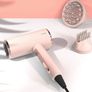 Hair Dryer with Diffuser,Comb/Brush,Nozzle(2200w Professional ION hairdryer) for Women 4C Thick Hair - Baby Pink (FREE POSTAGE) Image 5