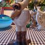 Funny Pottery Figure of a Duck Image 3