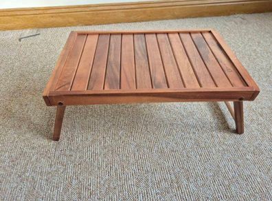 Solid Wood Folding Bed Tray/Laptop Lap Desk