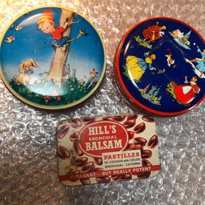 3 Vintage Tins