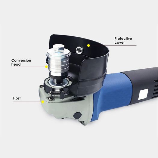 BRAND NEW Angle Grinder To Grooving Machine Adapter Lock Nuts Flange Inner Outer Kit For Variable Slotting Machine Conversion