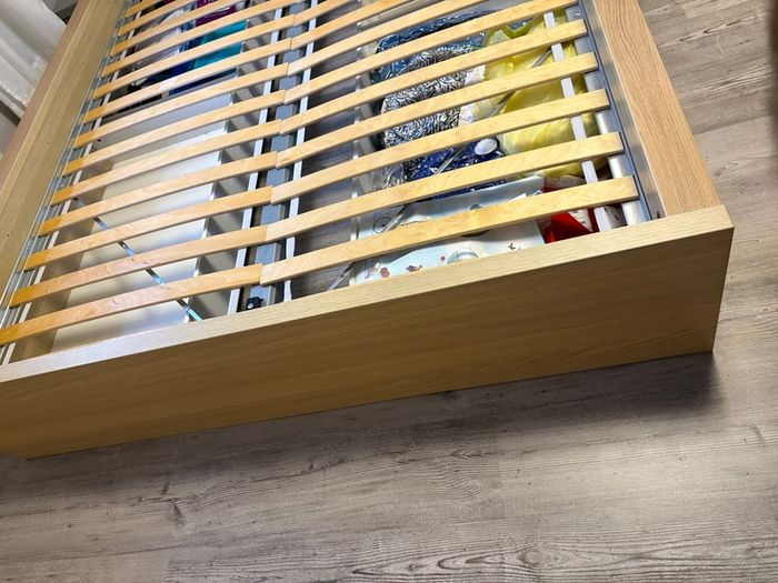 Bed Frame King Size With 4 Storage Drawers