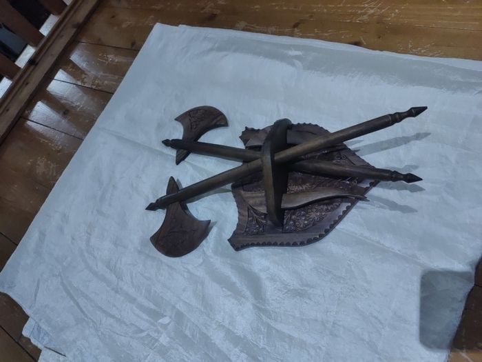 hand carving Wooden wall art