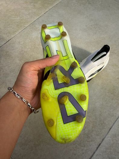 Adidas Predator Elite Laceless AG Cloud White Core Black Lucid Lemon JH8877